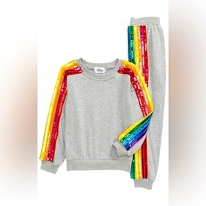 Lola + The Boys Rainbow Tracksuit